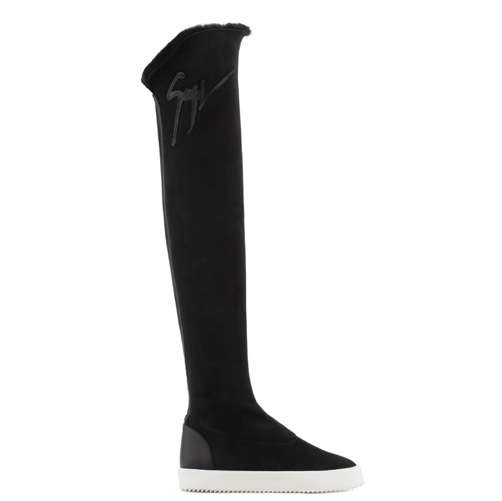 Giuseppe knee high shearling boots